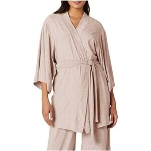 Beyond Yoga Women's Chai Featherweight Comfort Queen Sleep Robe Size XL/XXL